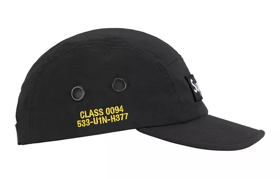 Кепка Supreme Military Campс логотипом, черный