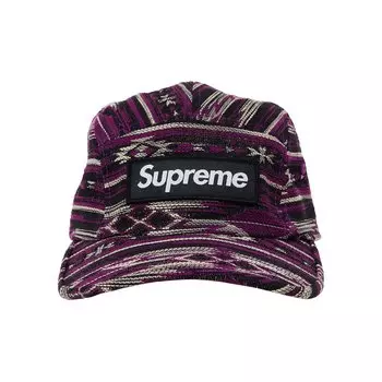 Кепка Supreme с тканым узором, Фиолетовый