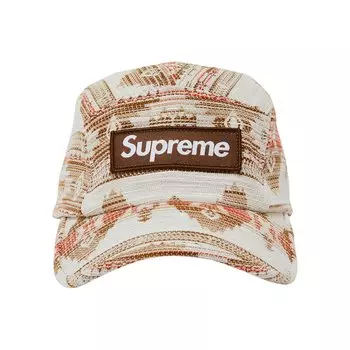 Кепка Supreme с тканым узором Тан