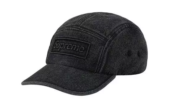 Кепка Supreme унисекс из коллекции Весна/Лето 2020, Black Denim