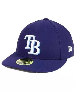 Кепка Tampa Bay Rays Low Profile AC Performance 59FIFTY New Era, синий