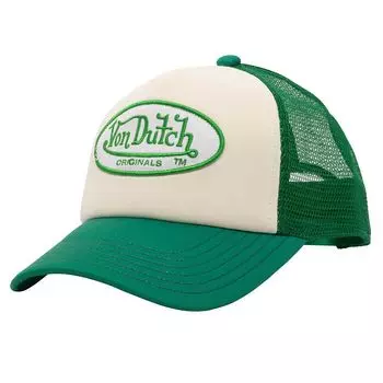 Кепка TAMPA TRUCKER CAP Von Dutch, цвет Rot/Rot
