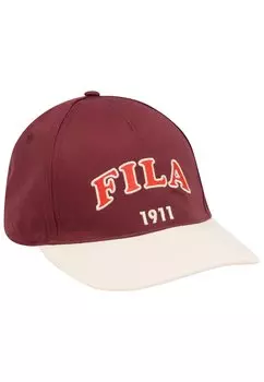 Кепка TASHKENT VARSITY TRUCKER Fila, желто-коричневый портвейн