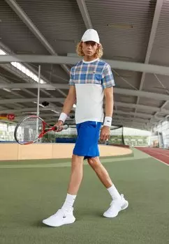 Кепка ТЕННИС ТУР Lacoste, белый/лимовый