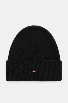 Кепка Tommy Hilfiger из смесовой шерсти, черный