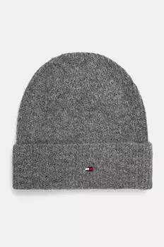 Кепка Tommy Hilfiger из смесовой шерсти, серый