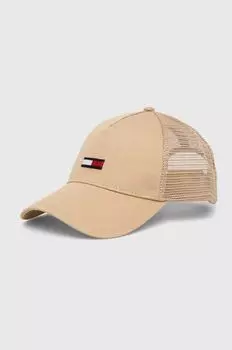 Кепка Tommy Jeans, бежевый