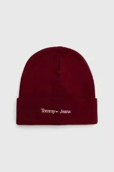 Кепка Tommy Jeans, бордовый