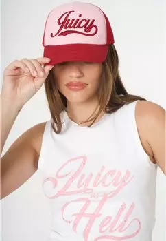 Кепка TRUCKER Juicy Couture, розовый