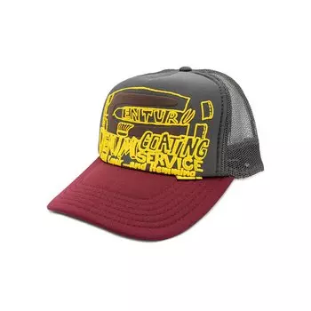 Кепка Trucker Kapital Century Denim Coating Service, темно-серая