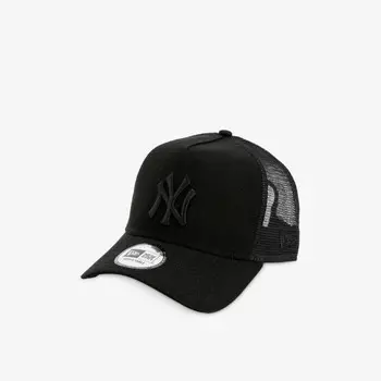 Кепка TRUCKER New York Yankees из хлопка и сетки New Era, черный