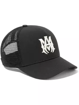 Кепка Trucker с вышитым логотипом AMIRI KIDS, черный