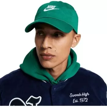 Кепка U NK Club Washed Nike, цвет Grn/Wei