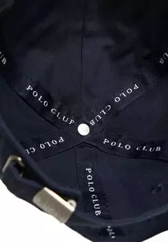 Кепка Unisex 6 Panel Rigby Go B C Polo Club, темно-синяя