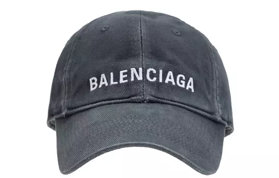 Кепка унисекс Balenciaga, серый