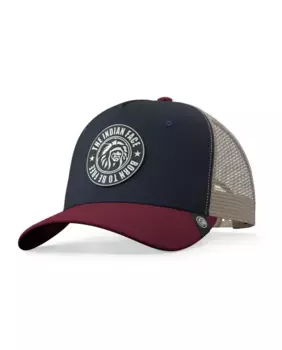 Кепка унисекс из коллекции Born to be Free в синем цвете The Indian Face, синий