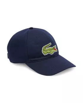 Кепка унисекс из органического хлопка с логотипом Lacoste