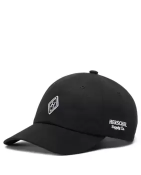 Кепка унисекс из синей ткани Herschel, синий