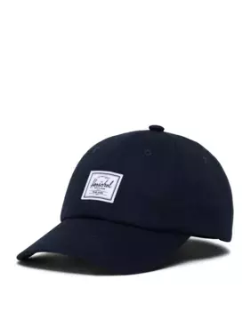 Кепка унисекс из синей ткани Herschel, темно-синий