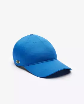 Кепка унисекс Lacoste из твила из органического хлопка, синий