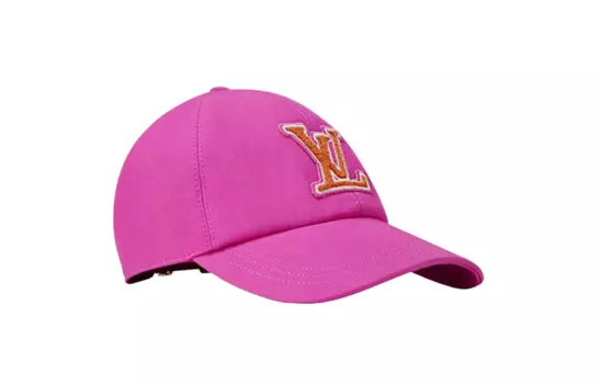 Кепка унисекс Louis Vuitton, фуксия