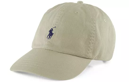 Кепка унисекс Polo Ralph Lauren, Небесно-голубая оранжевая этикетка