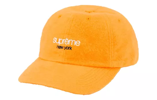 Кепка Supreme Washed Flannel, оранжевый