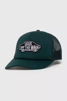 Кепка Vans, зеленый