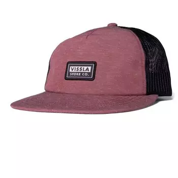 Кепка Vissla Lay Day Eco II Trucker, цвет Brick