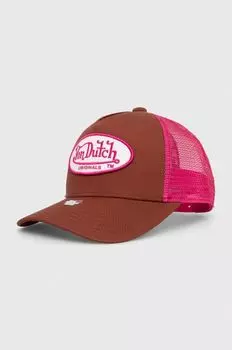 Кепка Von Dutch, коричневый