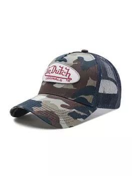 Кепка Von Dutch, серый