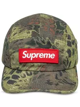 Кепка в стиле милитари Supreme, зеленый