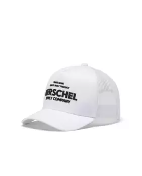 Кепка Whaler Tall Mesh Shop в белом цвете Herschel, белый