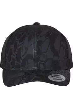 Кепка YP Classics из шести панелей в стиле ретро дальнобойщика, цвет kryptek typhon