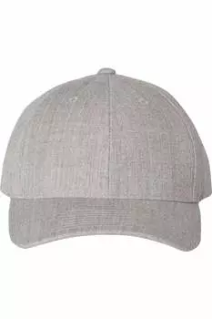 Кепка YP Classics Premium с изогнутым козырьком Snapback, цвет heather grey