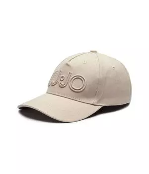 Кепка женская Liu Jo хлопковая однотонная, бежевый