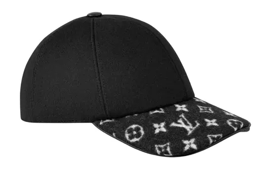 Кепка женская Louis Vuitton, черный