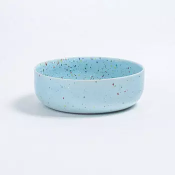 Керамическая чаша для пасты Egg Back Home 19 см, голубой