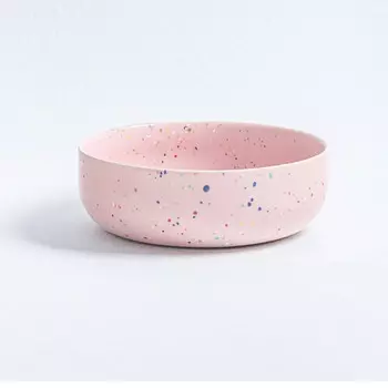 Керамическая чаша для пасты Egg Back Home 19 см, розовый