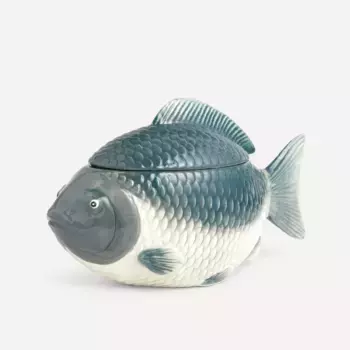 Керамическая коробка для рыбы Sucre El Corte Ingls, синий