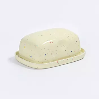 Керамическая масленка Egg Back Home, желтый