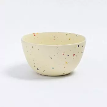 Керамическая миска для хлопьев Egg Back Home, желтый