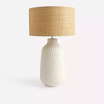 Керамическая настольная лампа Yuca El Corte Ingls, белый