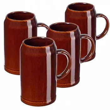 Керамическая пивная кружка KADAX, керамическая пивная кружка, пивная кружка, которую можно мыть в посудомоечной машине, с удобной ручкой