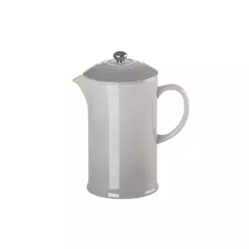 Керамическая пресс-кофеварка Le Creuset из керамогранита, светло-серый