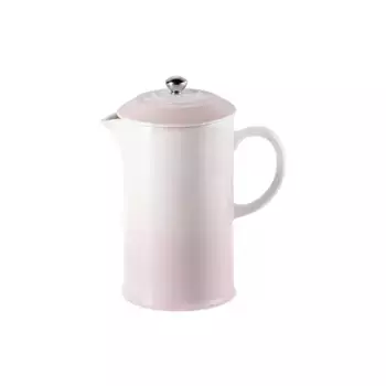 Керамическая пресс-кофеварка Le Creuset из керамогранита, розовый