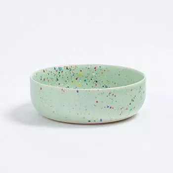 Керамическая салатница Egg Back Home 23 см, зеленый