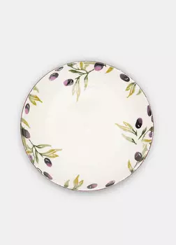 Керамическая тарелка для супа Croff, белый