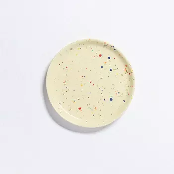 Керамическая тарелка Egg Back Home 17 см, желтый