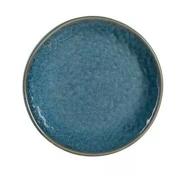 Керамическая тарелка матера Leonardo, синий